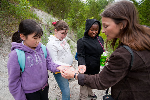 5th Graders take a field trip to GeoSciences