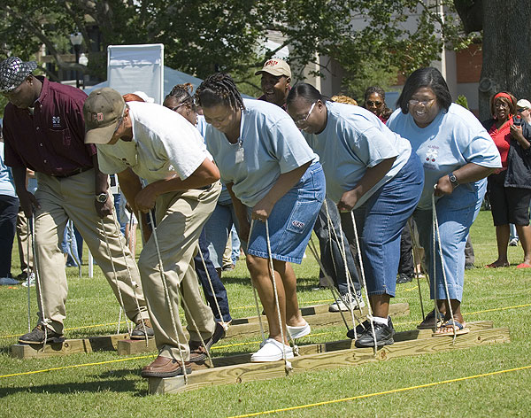 Dawg Day Shuffle at Staff Appreciaton Day