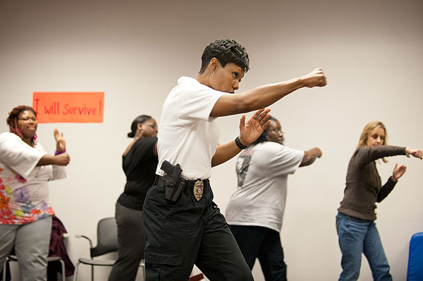 Support staff council self defense class