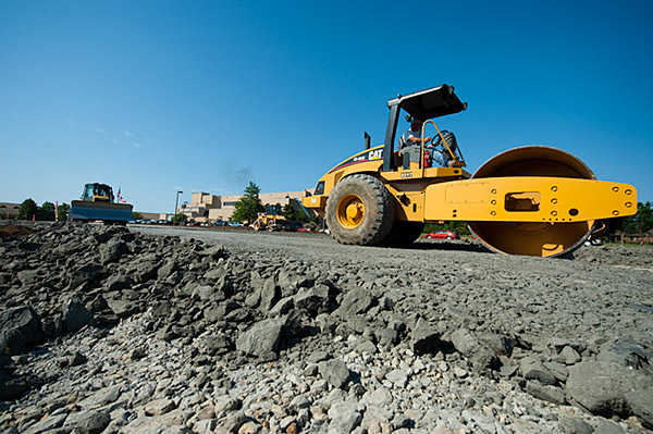 New Parking Lot for Vet School