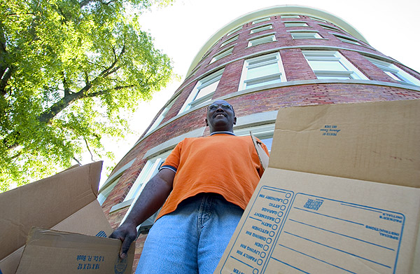 Moving into Montgomery Hall