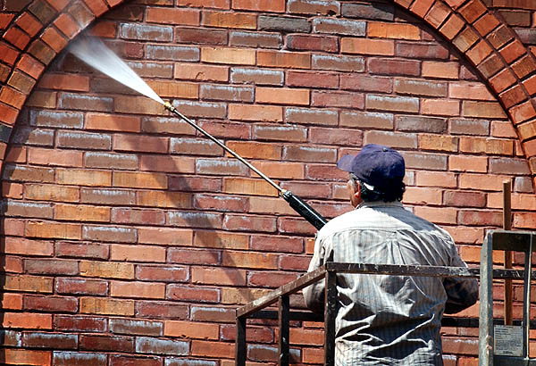 Washing bricks at McCain