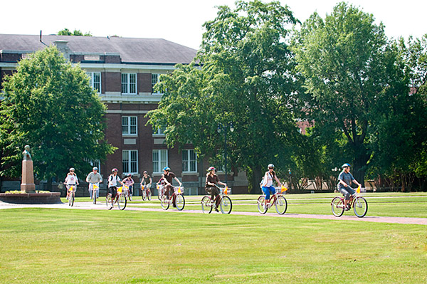 Health Center Staff Bike Ride