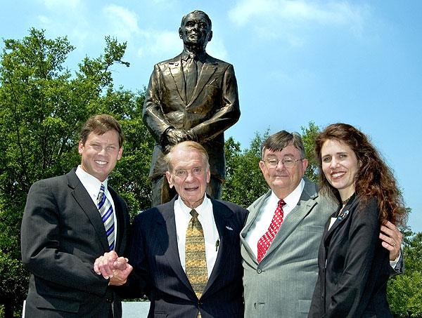 Sonny Montgomery statue unveiling