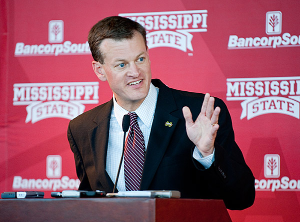 New Athletic Director Scott Stricklin