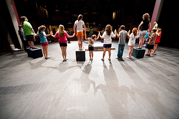 Community Theater Rehearsal--McComas