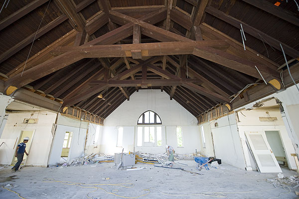 Harned Hall 3rd floor renovation