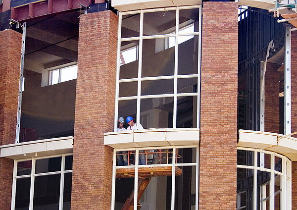 Construction on Circular window of McCool