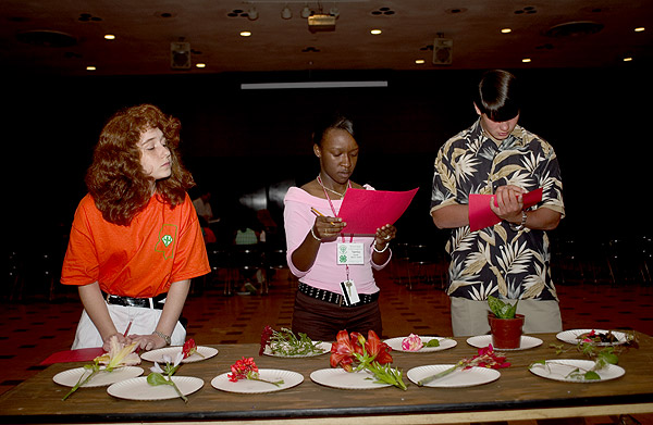 Mississippi 4-H Congress--plant identification