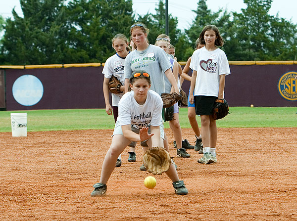 Girls Softball Camp 2006