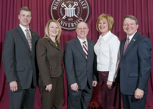 Newly elected national alumni officers