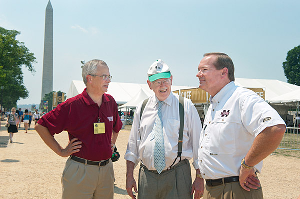 President Keenum at Folklife Festival