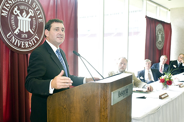 Economic Development Forum--Gray Swoope speaking