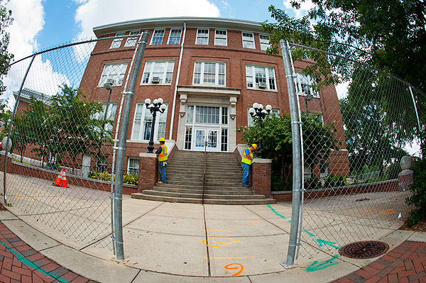 Preparing for Lee Hall renovation