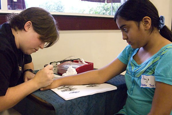 Henna at Barnes and Noble