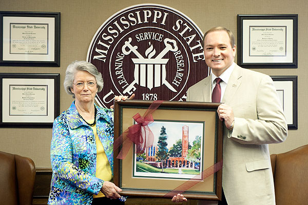 Nancy Bearden honored for commitment to MSU