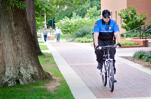 MPO Mackamson Patrols on Bicycle