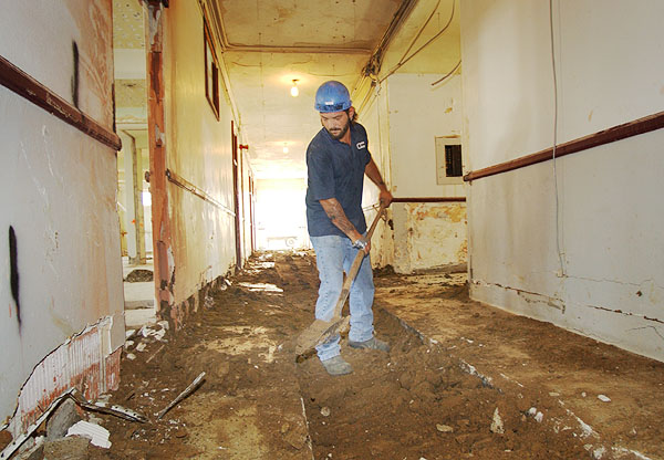 Bowen Hall restoration begins