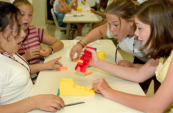 Women in Action camp--factory exercise