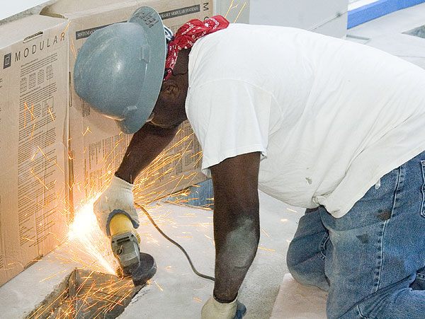 McCool Hall construction