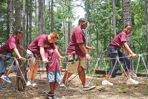 Young Guns Ropes Course