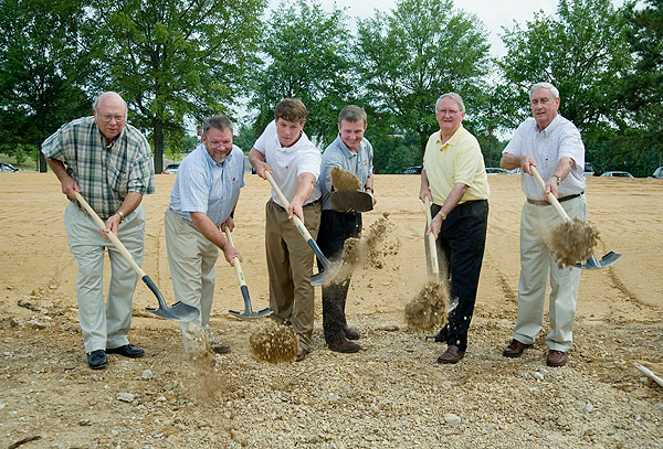 Sigma Chi groundbreaking