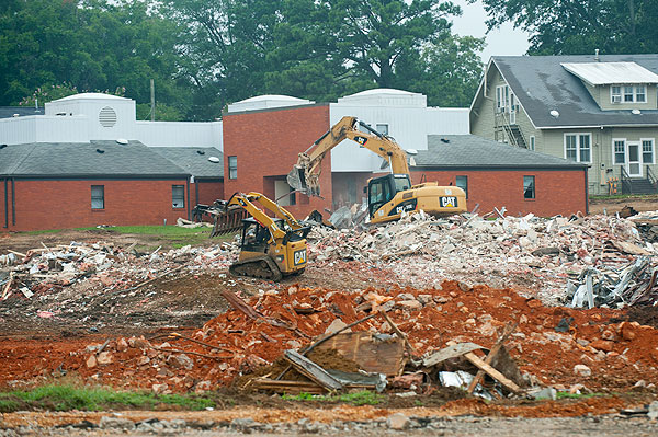 Tearing down Arbour Acres