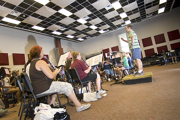 Band Camp in New Band Hall