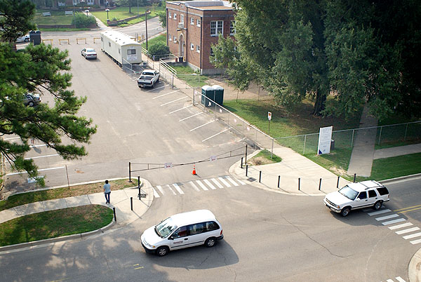 Bowen Hall street closed