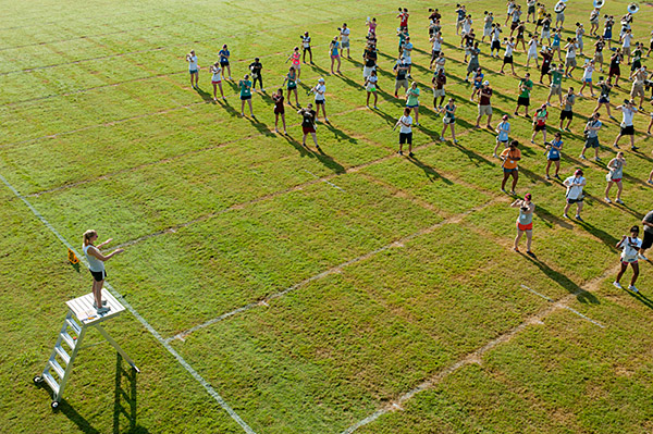 Pre-Semester Band Camp Practice