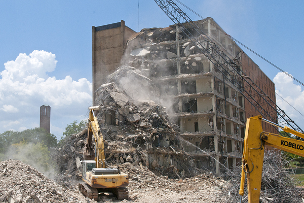 Suttle Demolition Continues