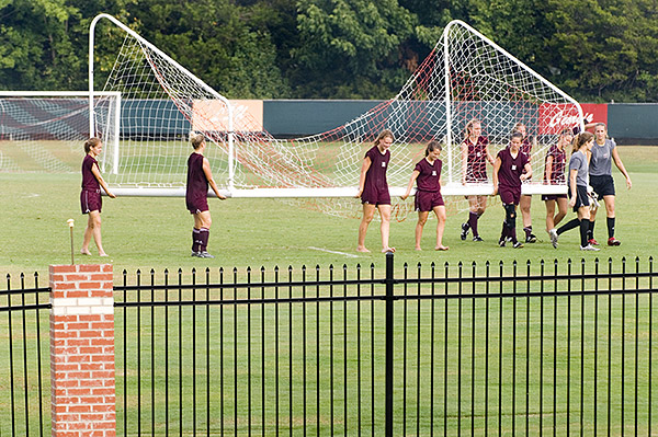 Soccer Goal: New Fence