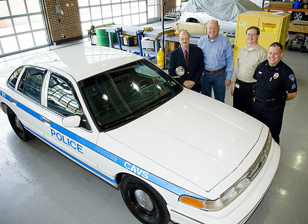 Starkville Police donate patrol car to CAVS