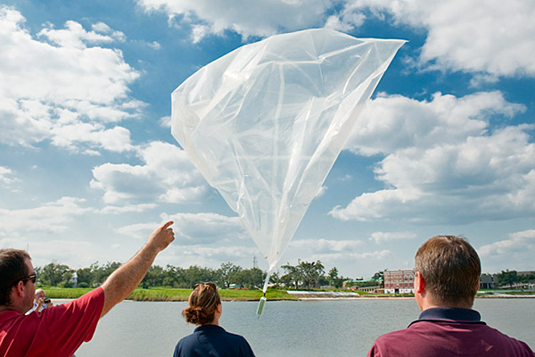 WISDOM Weather Balloon Release