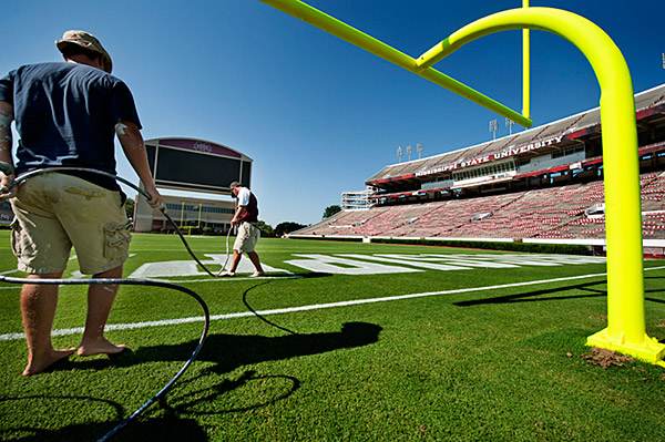 Painting the Football Field