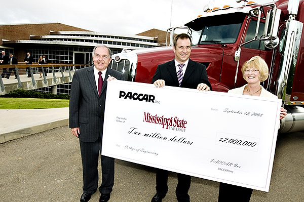 PACCAR gift to Engineering