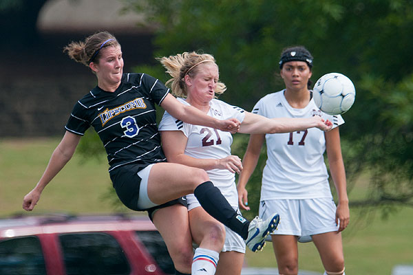 Soccer action vs Lipscomb