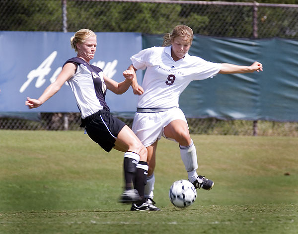 Soccer action vs Charlotte