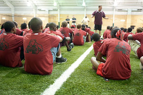 Coach John Cohen Speaks to Cal Ripken Foundation Kids