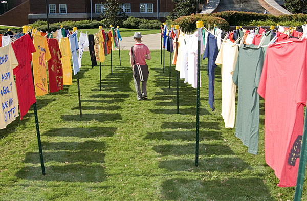 Clothesline Project