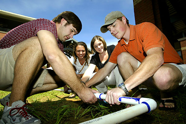 Landscape Architecture Students get hands on experience