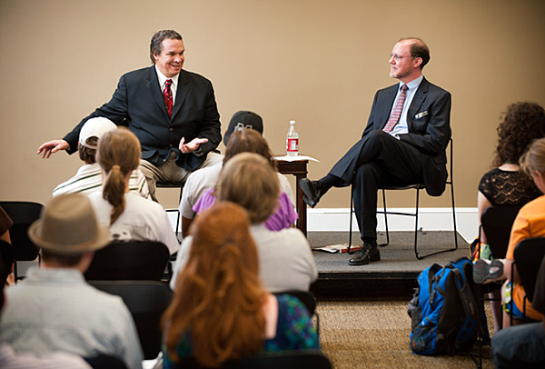 Greg Mortenson at Honors Forum--Maroon Edition visit