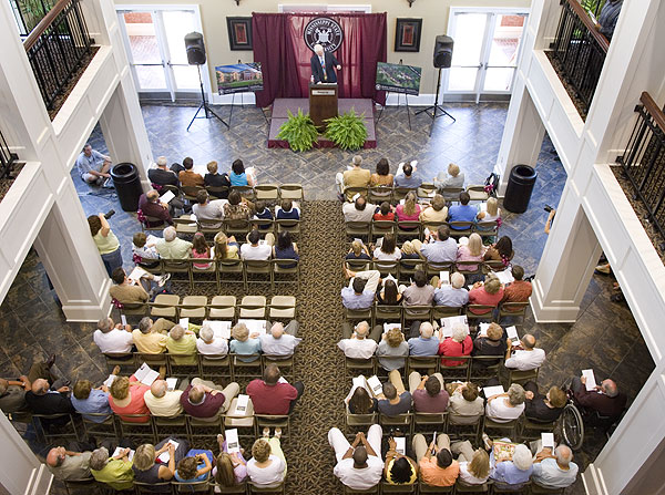 Ruby Hall dedication and Griffis Hall groundbreaking