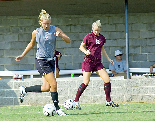 Womens soccer drills