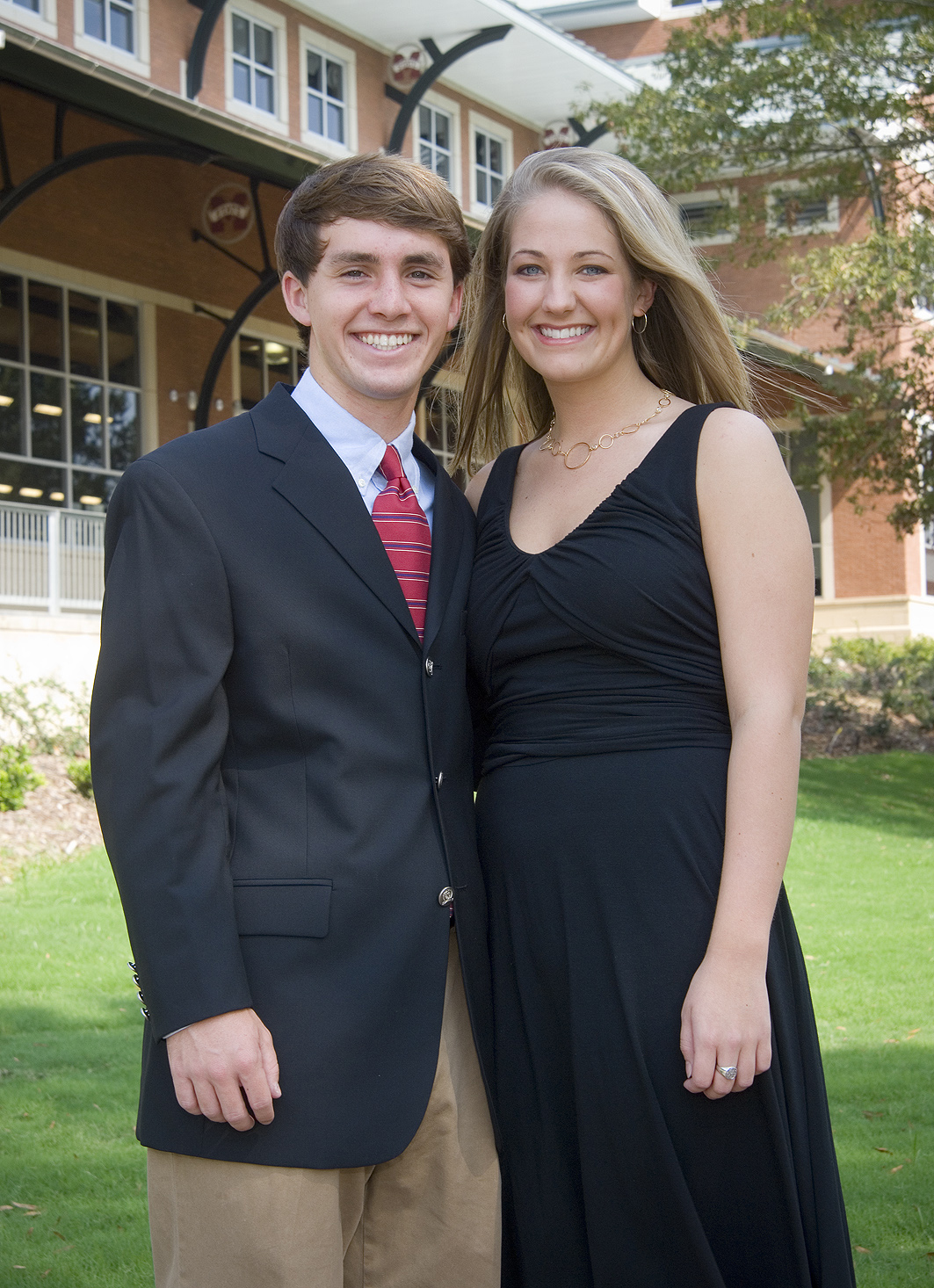 Lee Norman and Allison Blackwell are Mr. and Miss Mississippi State University