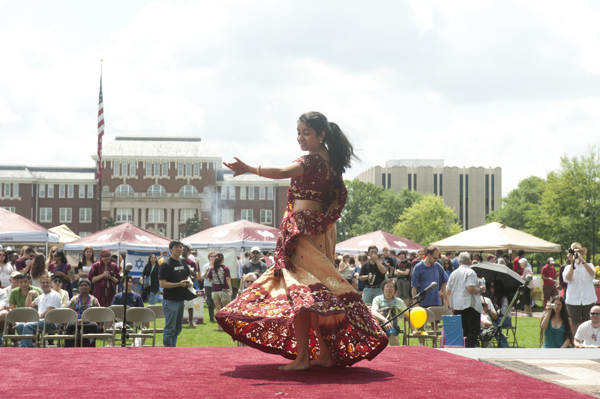 Cultural dances were only one form of entertainment at last year's International Fiesta Day. This year's event is this Saturday [April 6].