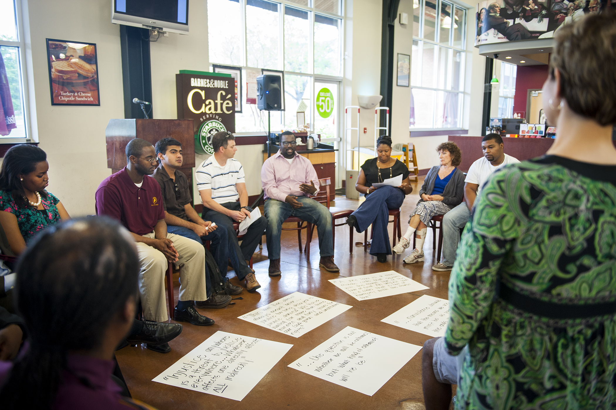 Mississippi State University hosted a reading of Martin Luther King Jr.'s "Letter from Birmingham Jail" on the 50th anniversary of its composition.