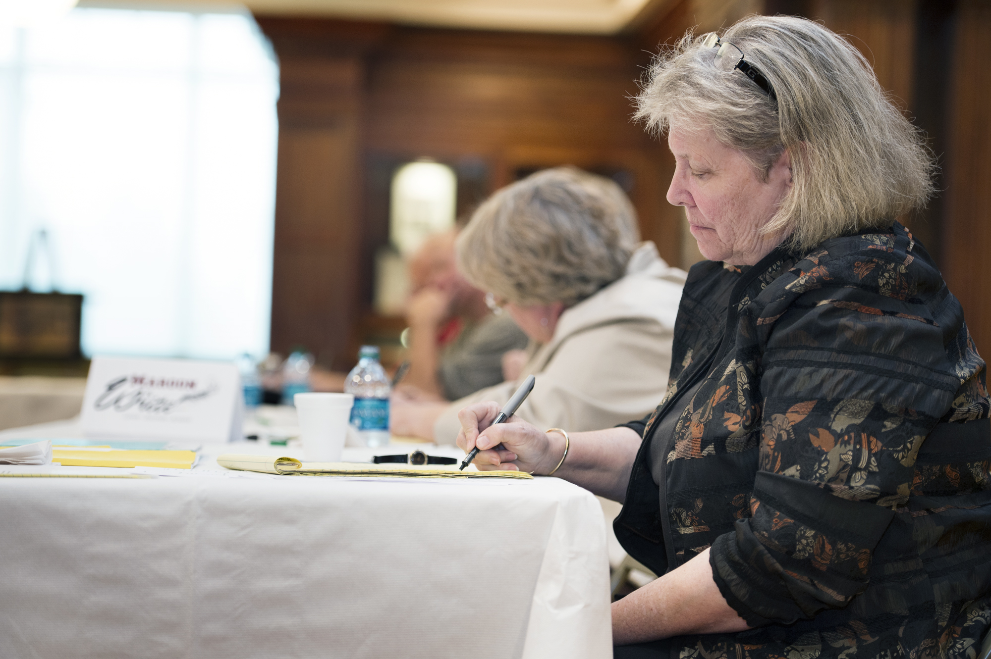 Nationally known writing-to-learn expert Kathleen Black Yancey recently visited MSU to share strategies and write with faculty. Her visit supported the campus-wide "Maroon & Write" quality enhancement plan.