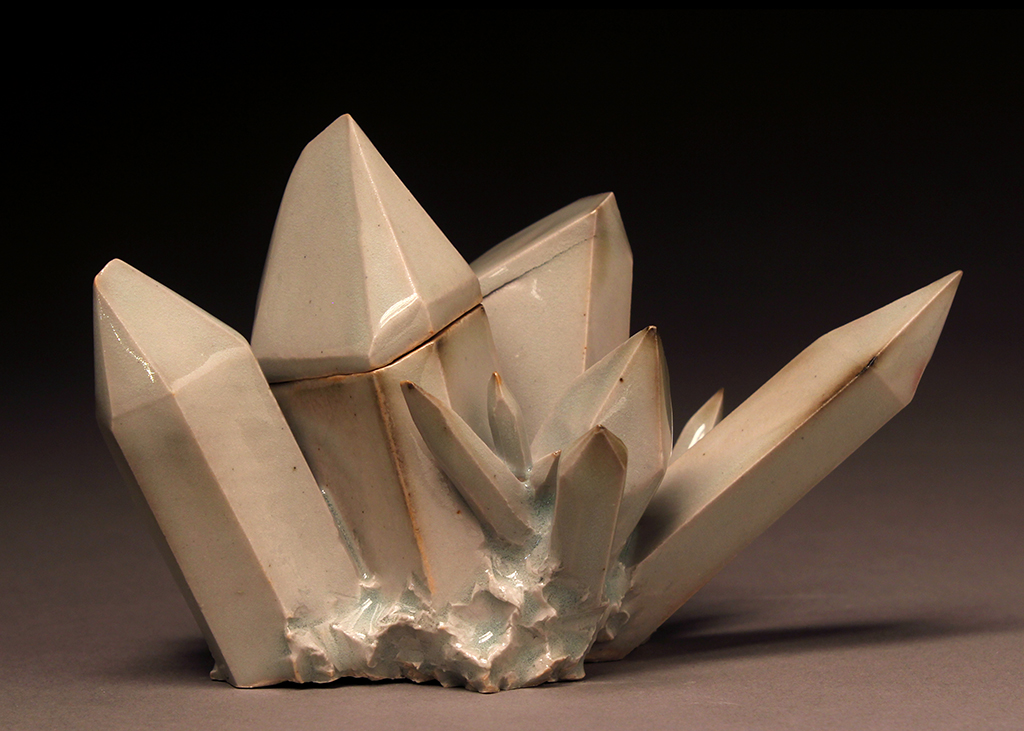 "Crystal Cluster Teapot" by Shelby Nichols