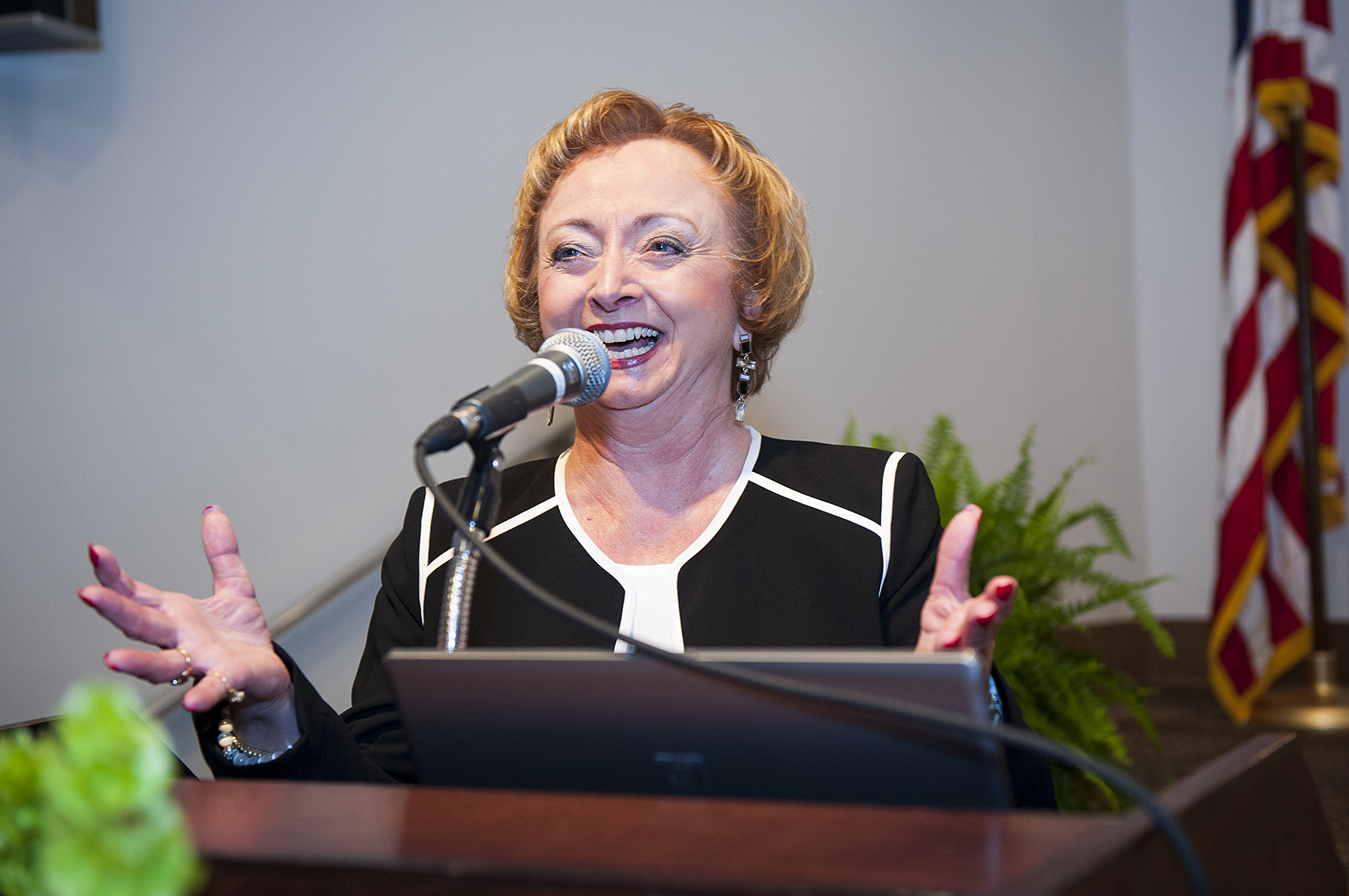 Mississippi Superintendent of Education Carey M. Wright gave the keynote address during the College of Education's 7th Annual Faculty/Student Research Forum.